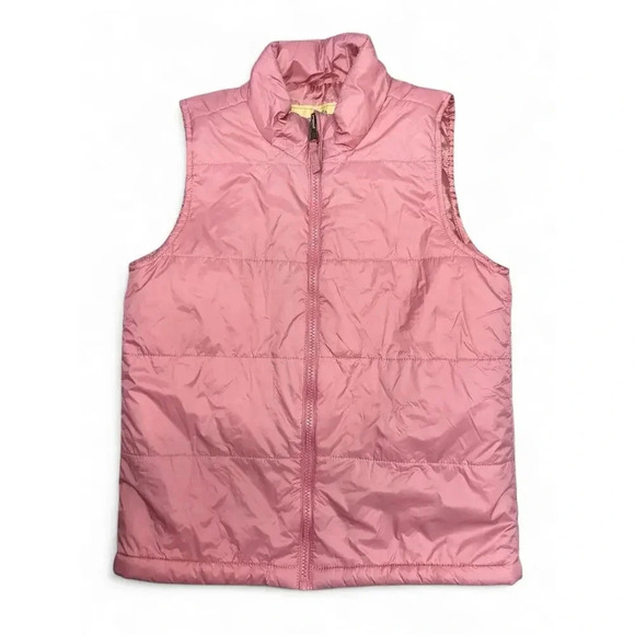 There Abouts Other - There Abouts Girls Pink Full Zip Puffer Vest Size 14